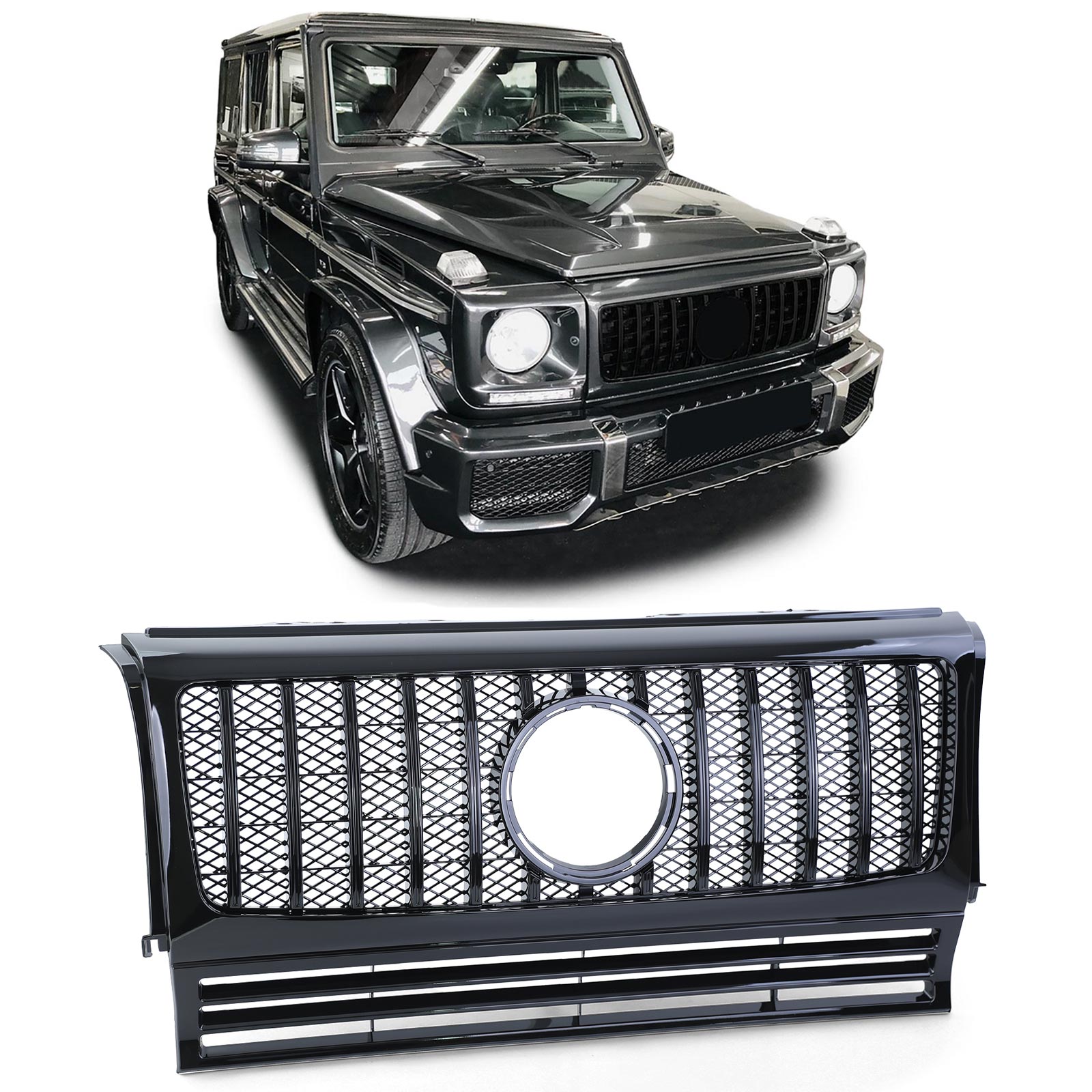 Grill Mercedes W463 G-Class 90-10