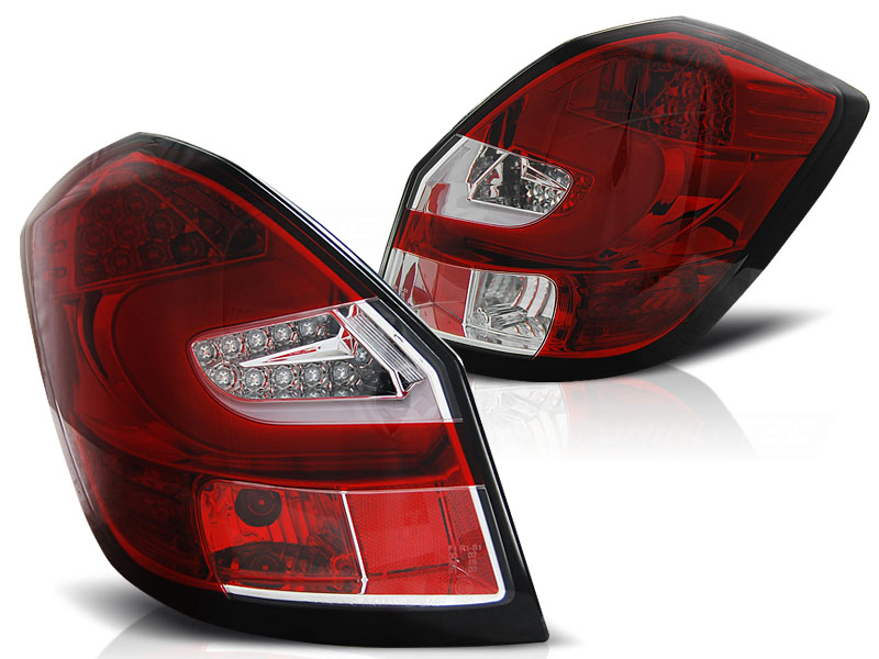 Taillights Skoda Fabia 07->> 5-door + COMBI
