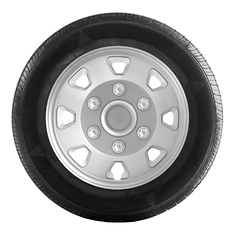 4-Delige Wieldoppenset Itah 16-inch zilver (bol)