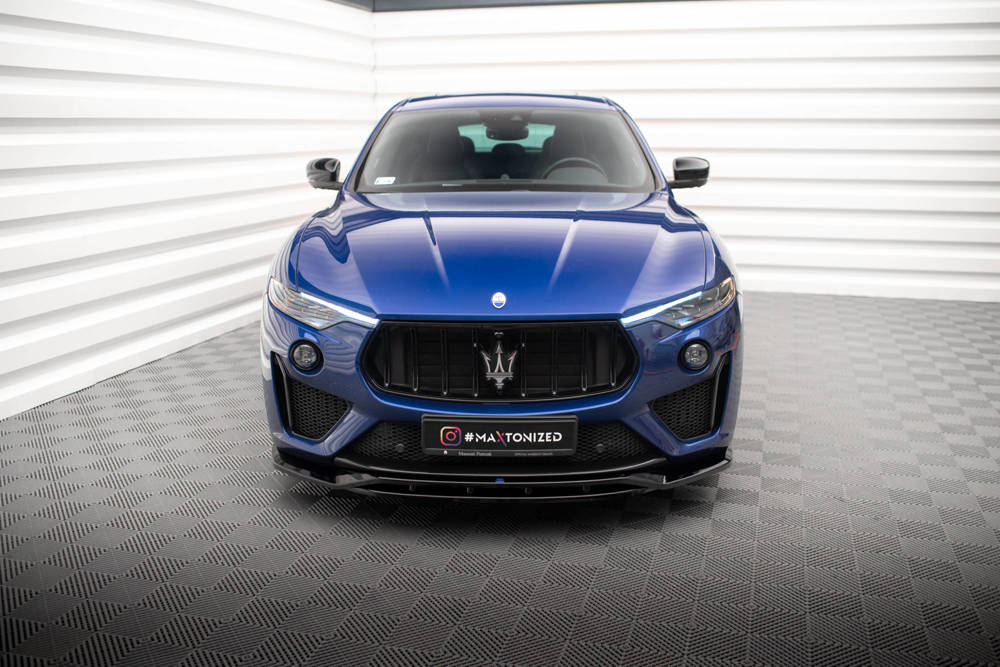 Voorspoiler Maserati Levante GTS Maxton Glans Zwart