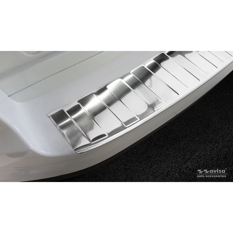 RVS Achterbumperprotector  Fiat 500L Facelift 2017- 'Ribs'