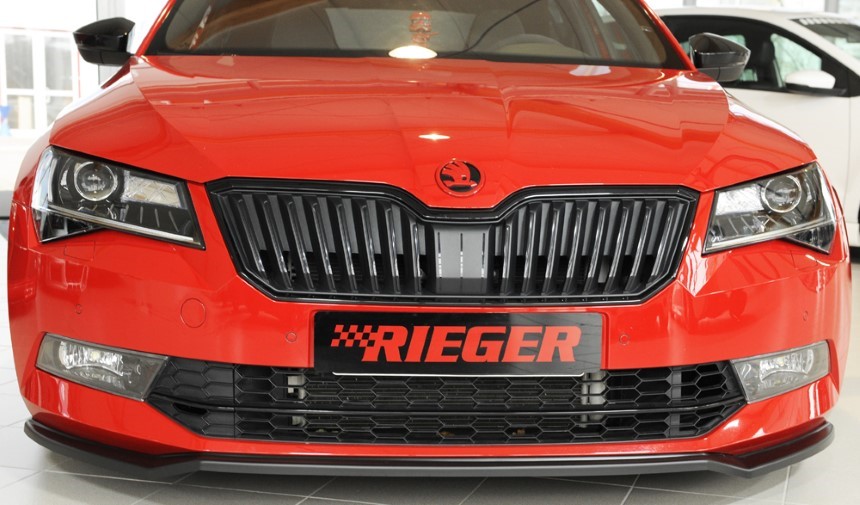 Spoilerzwaard Skoda Superb III (3T/3V) Rieger