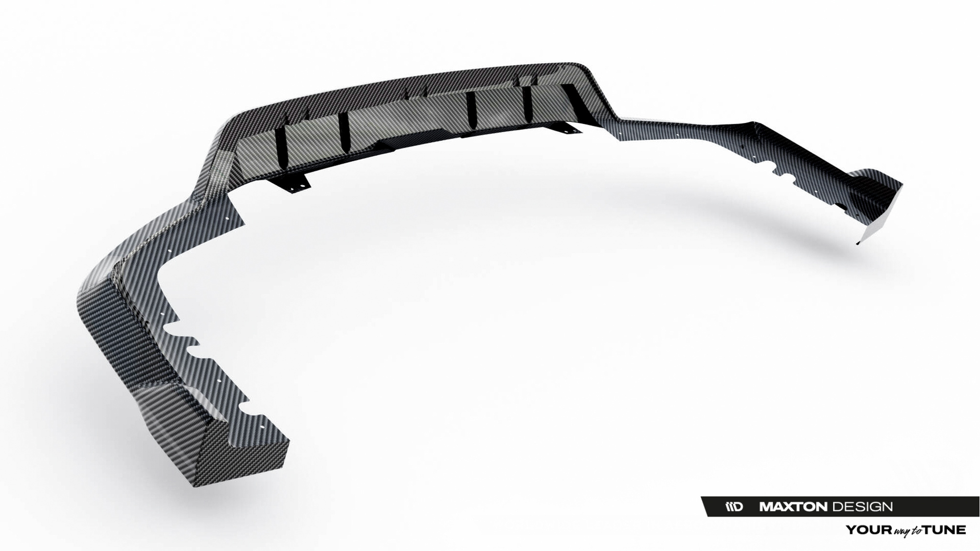 Prepreg Carbon Fiber Rear Diffuser BMW X5 M-Pack G05 (2018–2023)