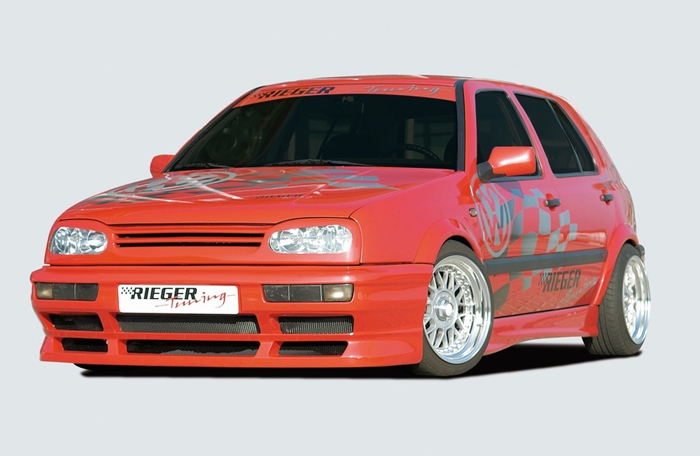 Voorbumper VW Golf III Polyester Rieger
