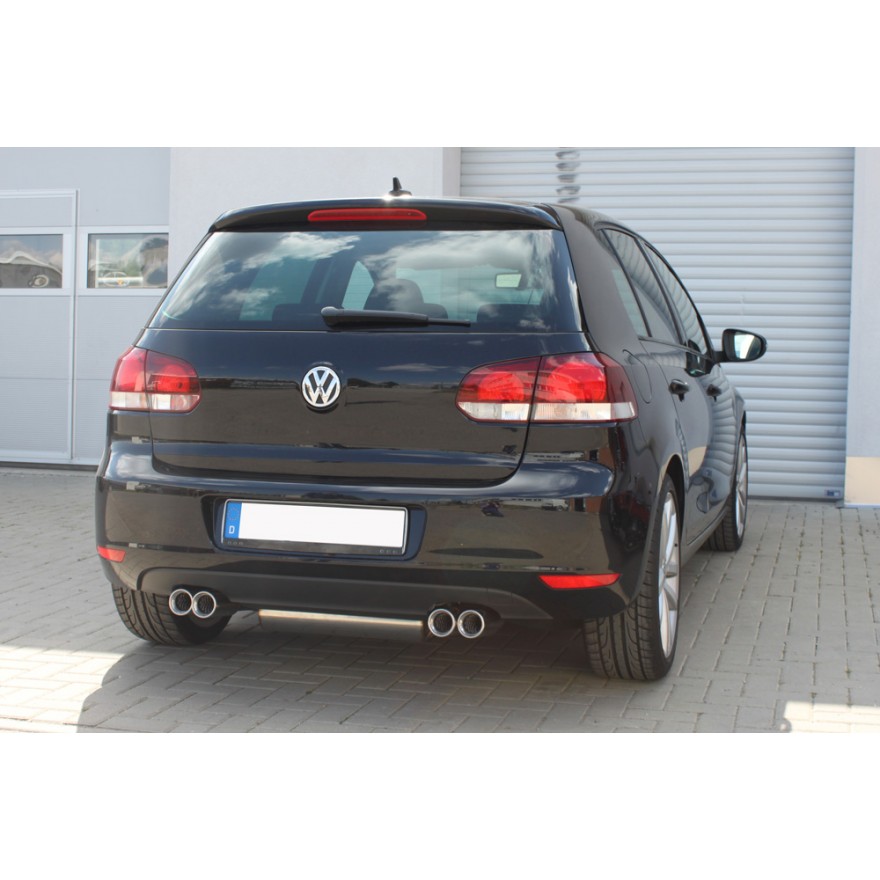 VW Golf VI Einddemper rechts/links - 2x80 Typ 13 rechts/links FO