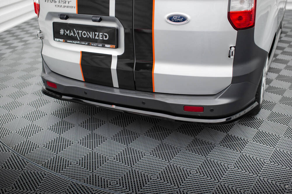 Achterskirt Ford Transit Courier MK1 Glans Zwart