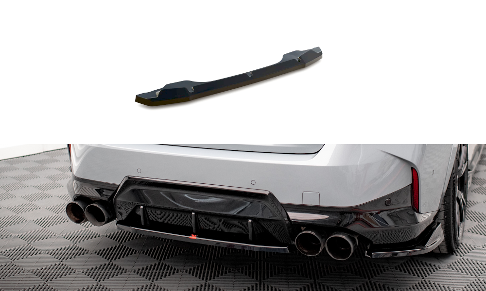 Diffuser BMW 2 Serie G42 Coupe M240i Maxton Glans Zwart