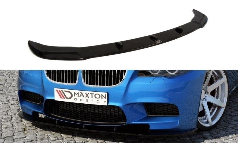 Voorspoiler BMW M5 F10/ F11 Glanzend Zwart