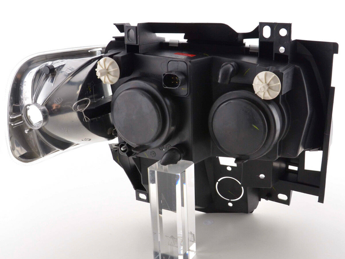 Faros Bus T4 Angel Eyes cromo