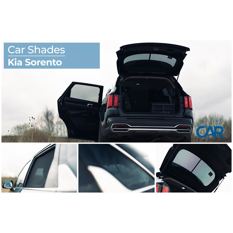 Set Car Shades  Kia Sorento 5 deurs 2020- (6-delig)