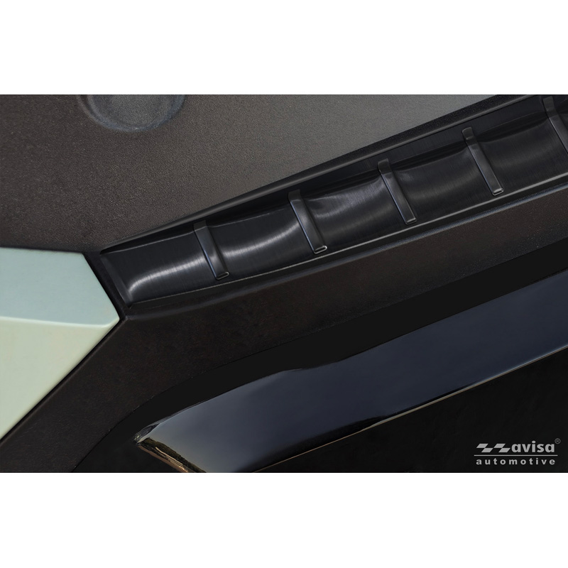Avisa RVS Achterbumperprotector  KIA EV3 GT 2024- - Zwart - 2-delig