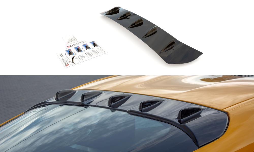 Dakspoiler Vortex Toyota Supra MK5 Maxton Glans Zwart