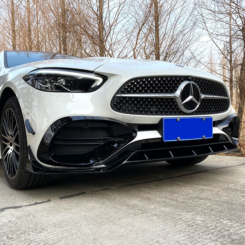 Bodykit Mercedes C Klasse W206 AMG Line Glans Zwart