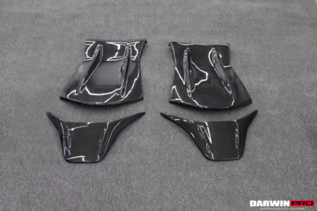 Carbon Stoel Covers Mercedes AMG Recaro stoelen