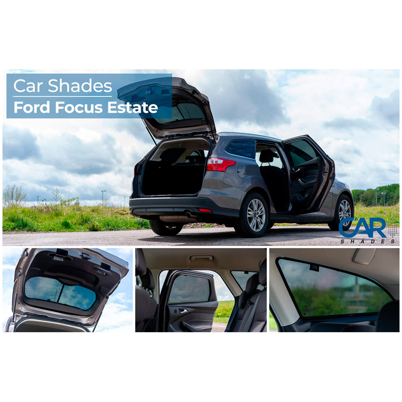 Privacy Shades Ford Focus wagon 2011-