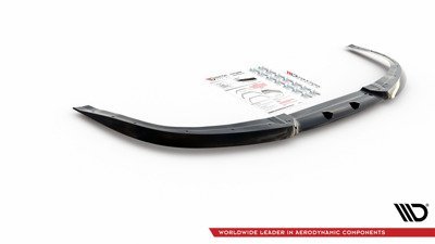 Voorbumperlip VW Golf 4 R32 Cupra-look Glans Zwart