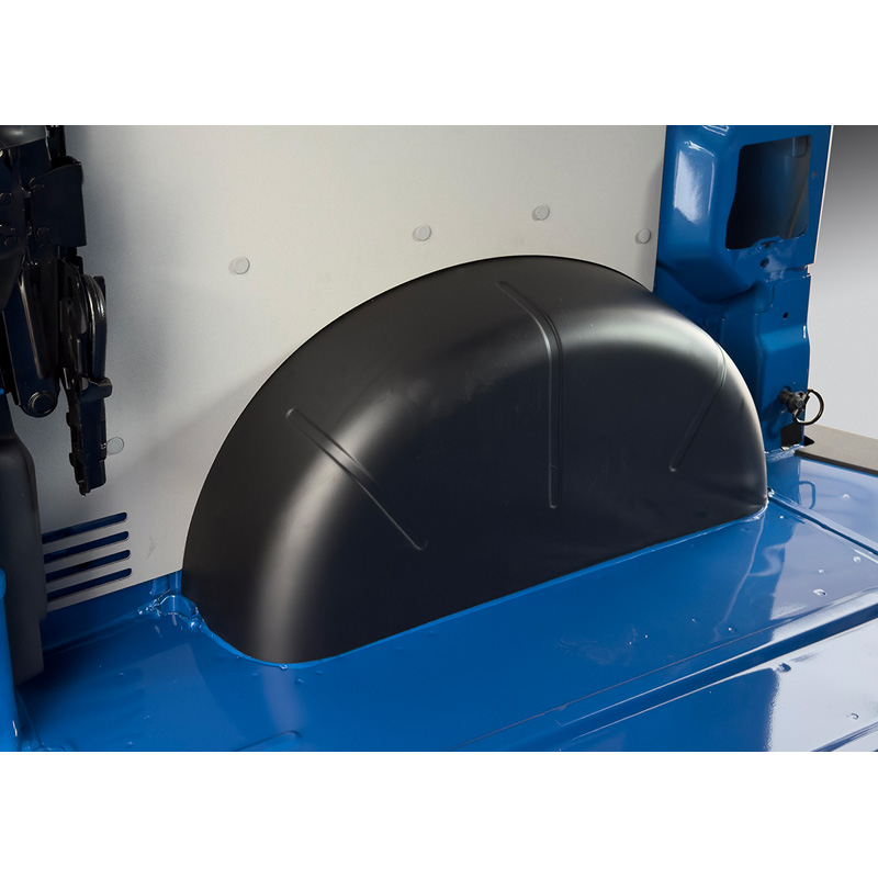 RGM Set binnenste spatbordbeschermers  Volkswagen Transporter T7 SWB (L1) 2024- Zwart