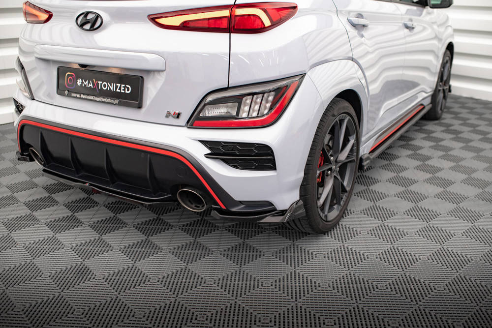 Zijdiffuser V.2 Hyundai Kona N Maxton Glans Zwart