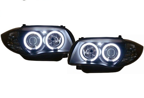 Faros BMW E81/E87 Angel Eyes Ice CCFL