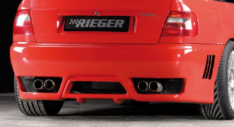 Achterbumper Audi A4 B5 met zijdelingse intakes met PDC niet voo