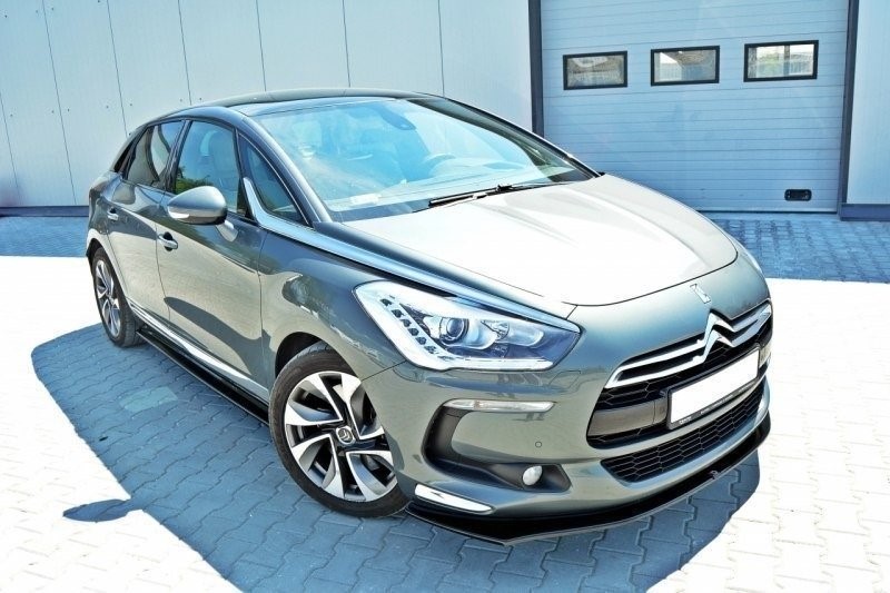 Voorspoiler Citroen DS5 Facelift V.2 Glanzend Zwart