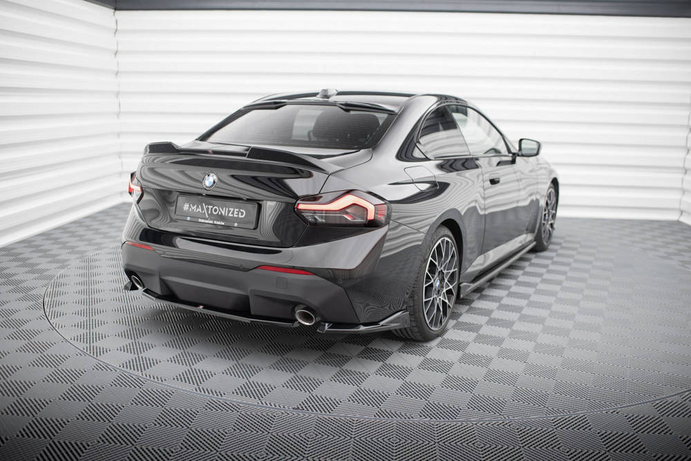 Zijdiffusers V.2 BMW 2 Serie Coupe G42 Maxton Glans Zwart