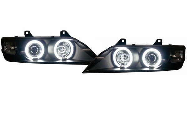 Faros BMW Z3 Angel Eyes Ice CCFL