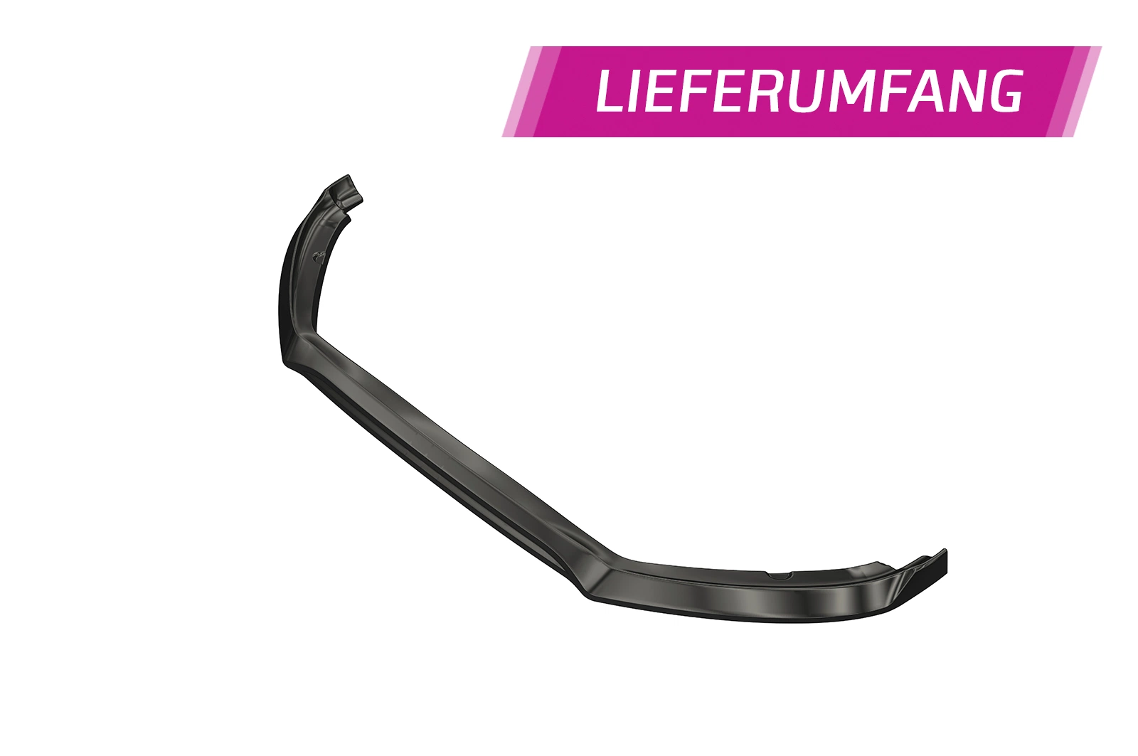 Voorspoiler Peugeot 208 GTi Glans Zwart (10/2014–04/2018 Facelift) CSR