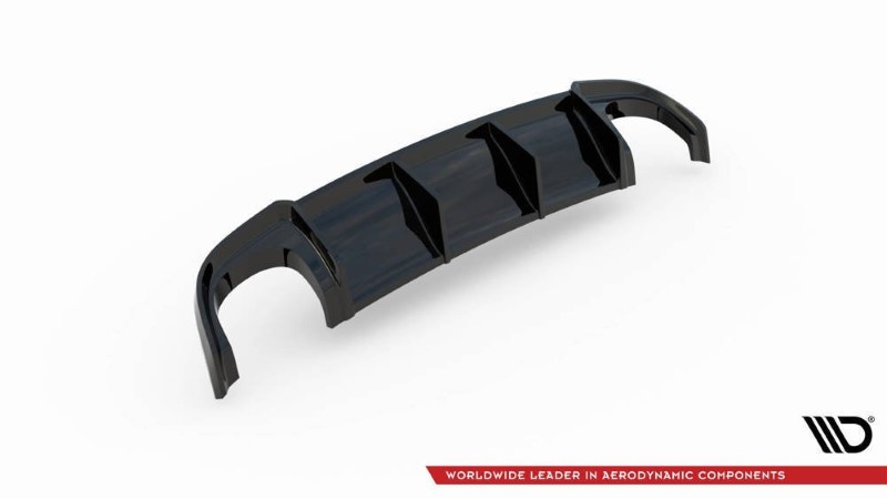 Diffuser Audi RS4 B7 Maxton Glans Zwart