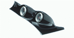 PillarMount autospecifiek 2 instr. links Carbon
