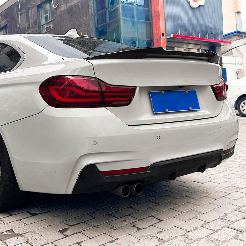 Achterspoiler  BMW 4-Serie F36 Gran Coupe 2014-2021 (ABS Glanzend zwart)