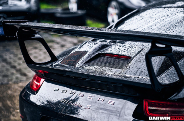 Porsche 911 991 Turbo/S GT2RS Style Carbon Fiber Spoiler 2013-2019