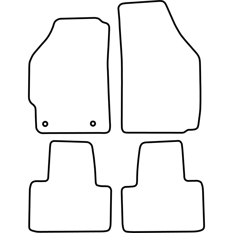 Automatten Fiat Punto -10/99