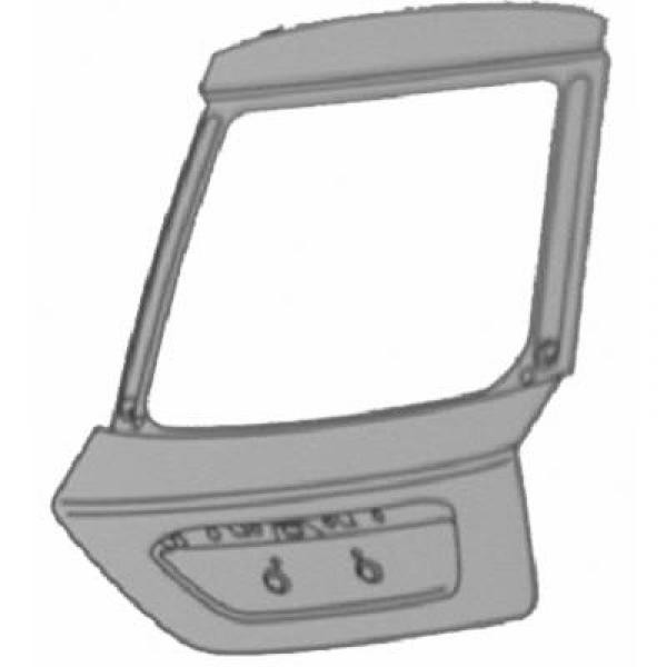 ACHTERKLEP MONDEO 00-07 HATCHBACK Ruiterwisser 5 DEURS