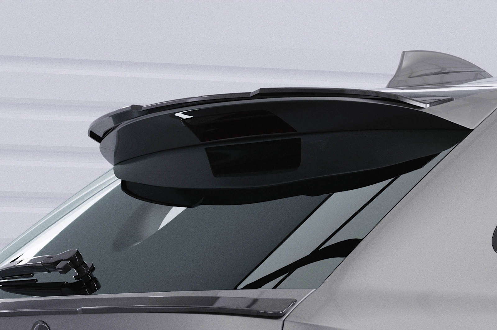 Achterspoiler BMW 3er G21 glans zwart 2019–