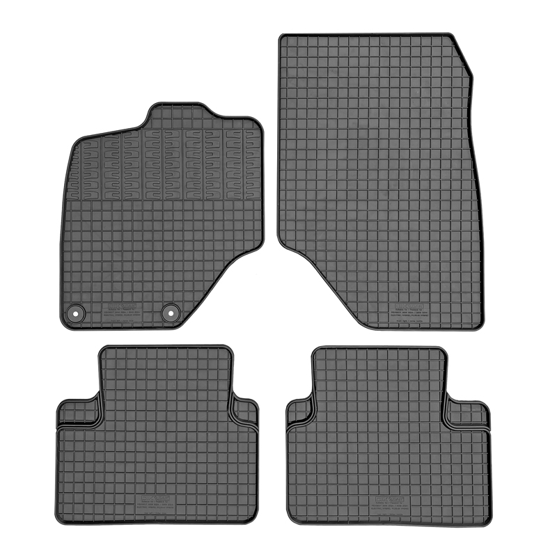 CIKCAR Rubber matten  Peugeot 3008 III PHEV/EV 2024- / 5008 III PHEV/EV 2024- & Citroën C5 Aircross II PHEV/EV 2025- & Opel Grandland II PHEV/EV 2024- (4-delig + montagesysteem)