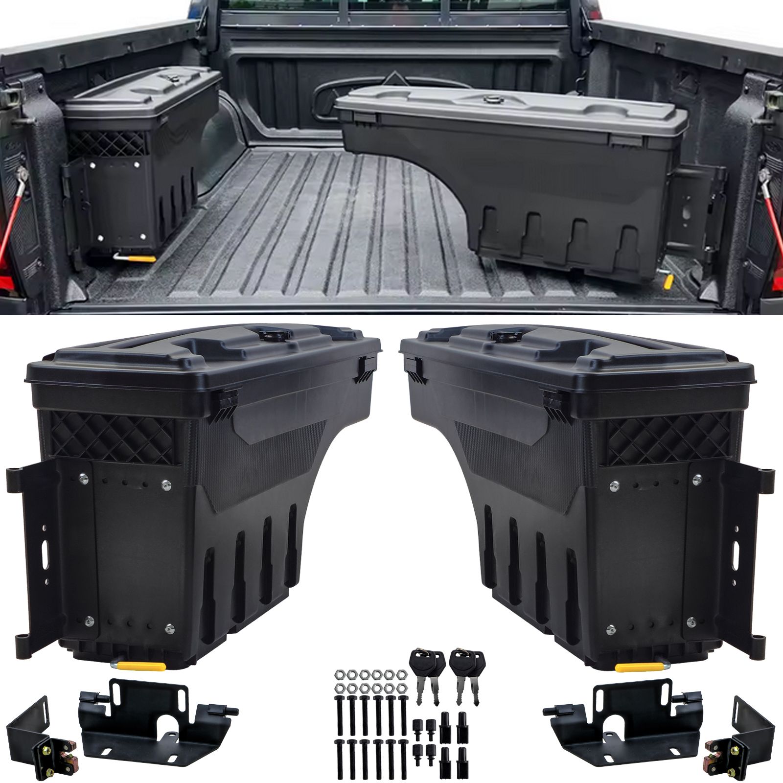 Opbergboxen Ford Ranger T6 T7 T8 Pick-Up