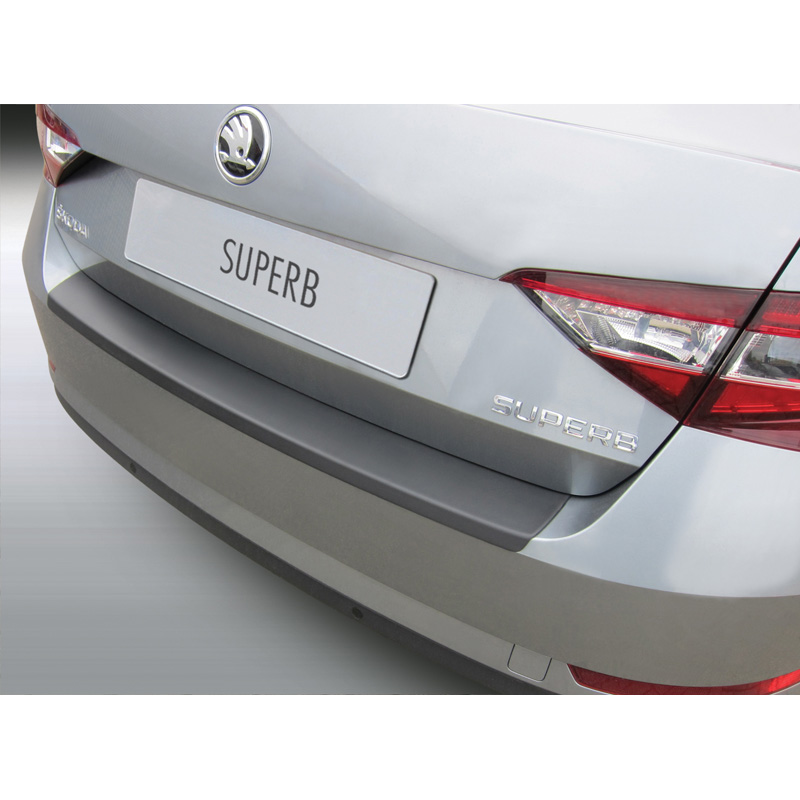 ABS Achterbumper beschermlijst  Skoda Superb III Sedan 5/2015- Zwart