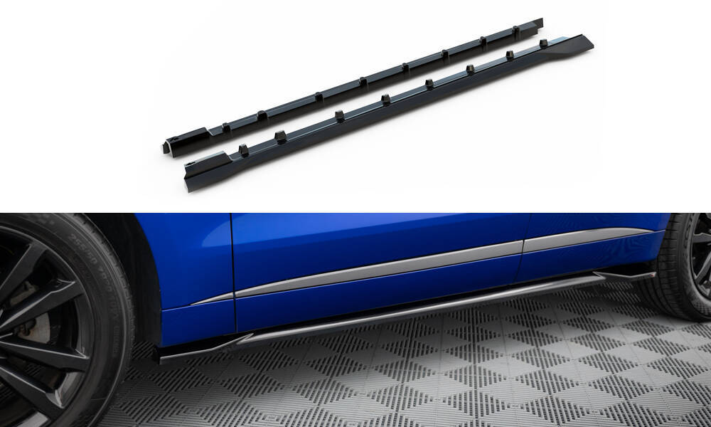 Zijskirts Diffusers Jaguar F-pace R-sport Mk1