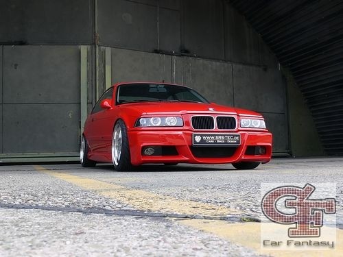 Voorbumper BMW E36 SRS-TEC B3 Mistlampen