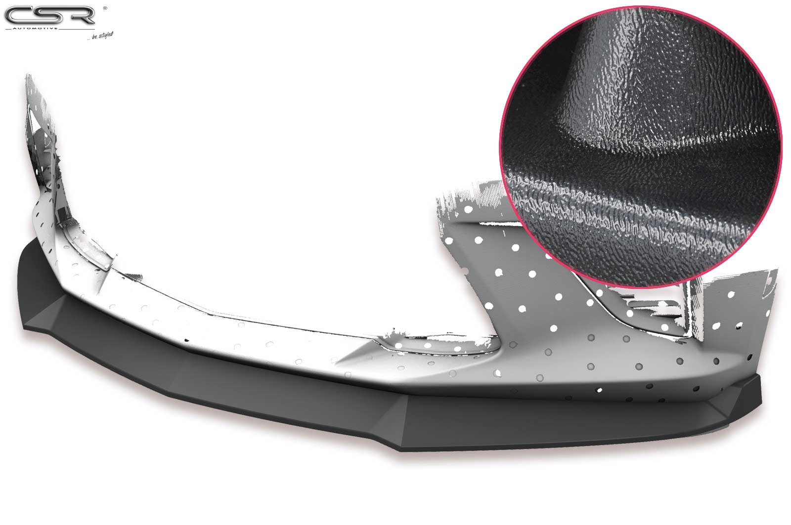 Voorspoiler Chevrolet Camaro 6 mat zwart