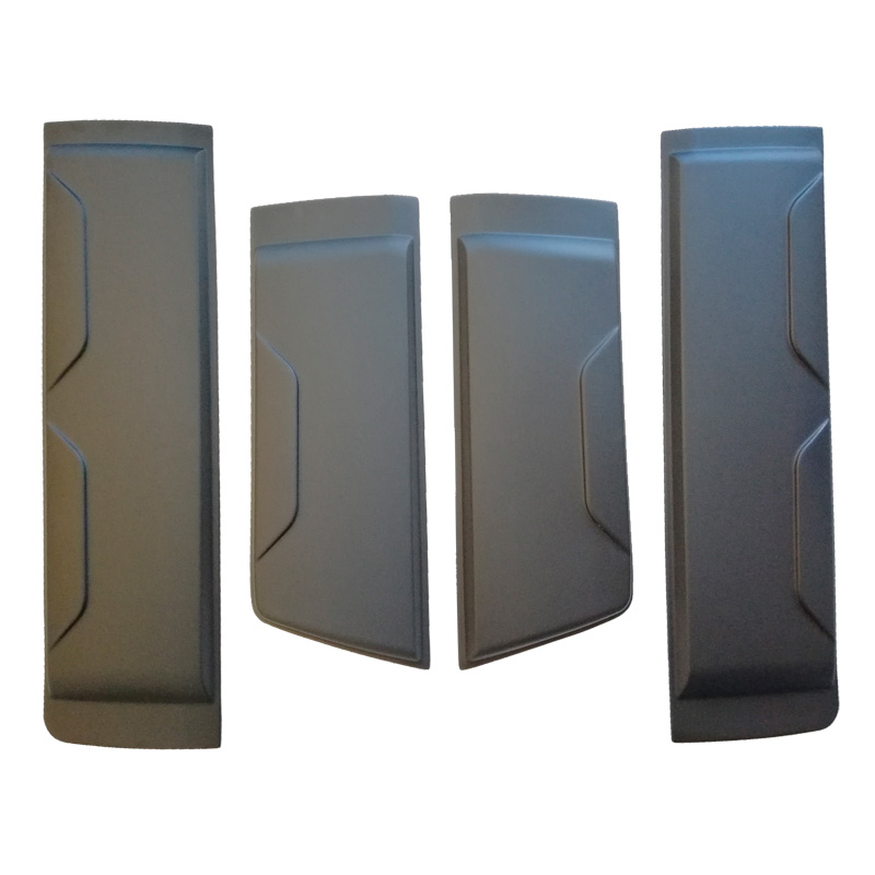 Deurpanelen  Mercedes X-Klasse W470 2017- - Matzwart