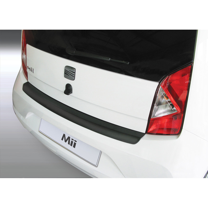 ABS Achterbumper beschermlijst  Seat Mii 2012-2019 Zwart