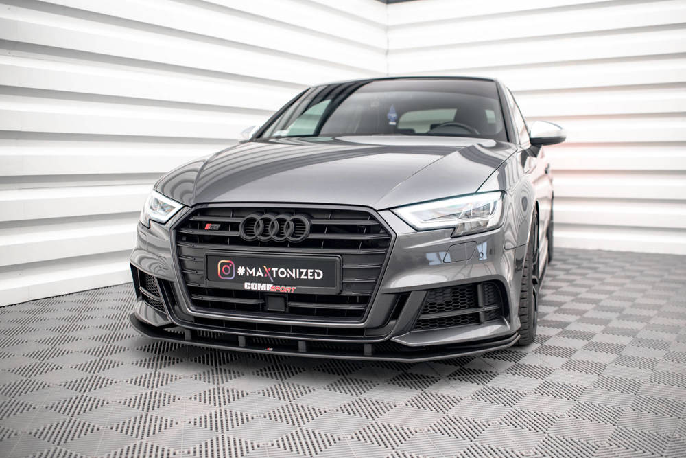 Voorspoiler Street Pro Audi S3 Sportback 8V FL Maxton