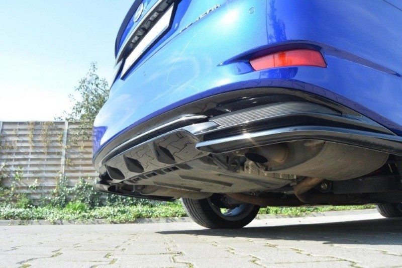 Achter Aanzet Lexus GS Mk4 Facelift H Glanzend Zwart