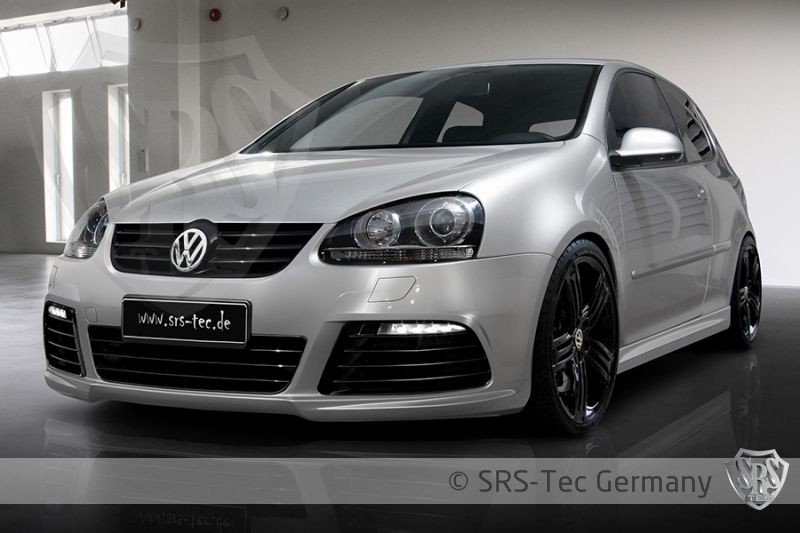 Voorbumper Golf V SRS TEC G6R-Style Inclusief MK6 R Roosters+day