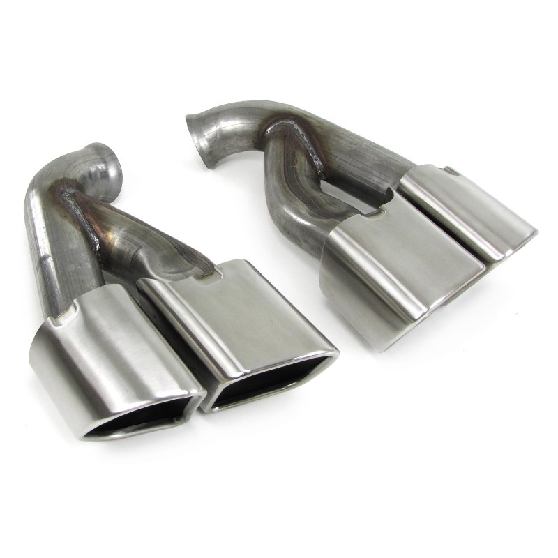 Exhaust tips Porsche Cayenne 958 92A Facelift GTS Look 14-17