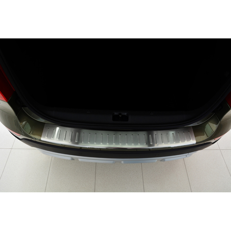 RVS Achterbumperprotector  Skoda Yeti 2013-2017  'Ribs'