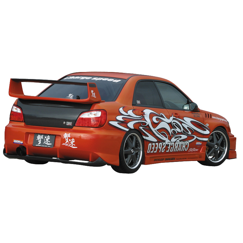 Chargespeed Achterbumper  Subaru Impreza GD# (A/B) Type2 + carbon diffuser