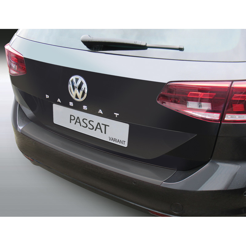 ABS Achterbumper beschermlijst  Volkswagen Passat (3G) Variant/Alltrack Facelift 2019- Zwart